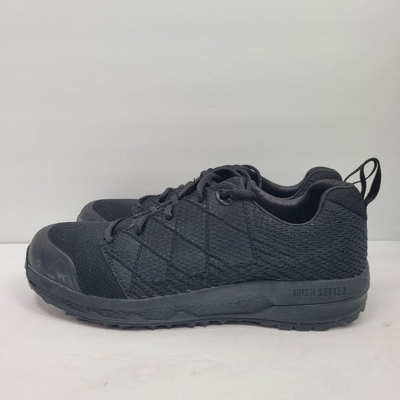 Irish Setter Women's Black Aluminum Toe Work Shoes 83242 US Size 10B - Picture 2 of 8